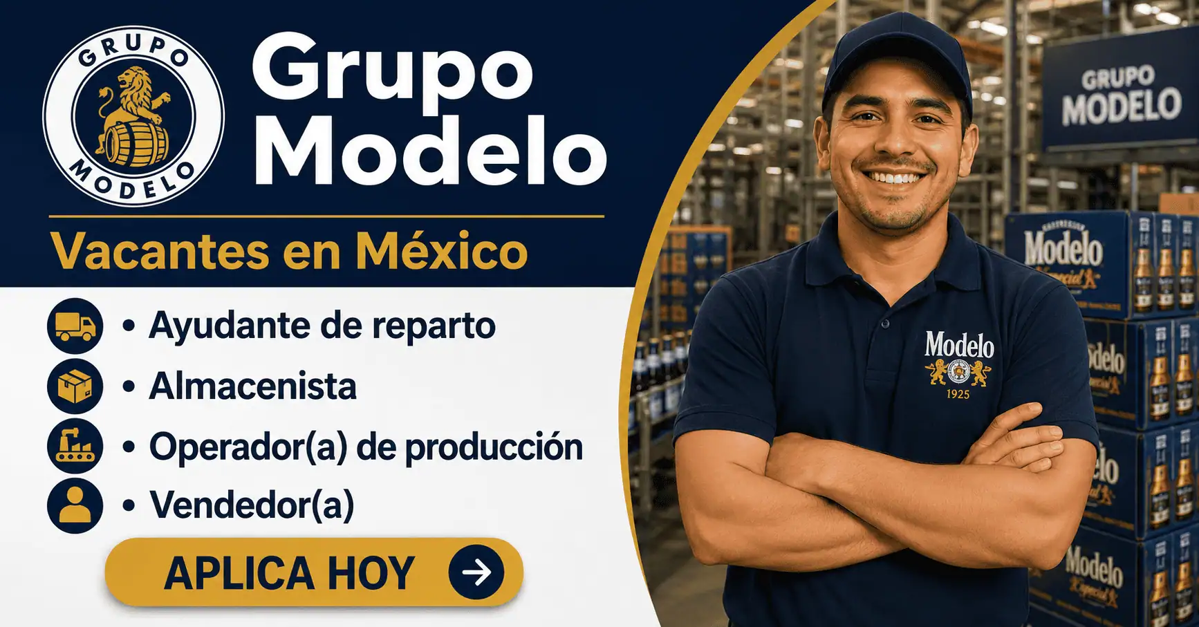Vacantes en Grupo Modelo