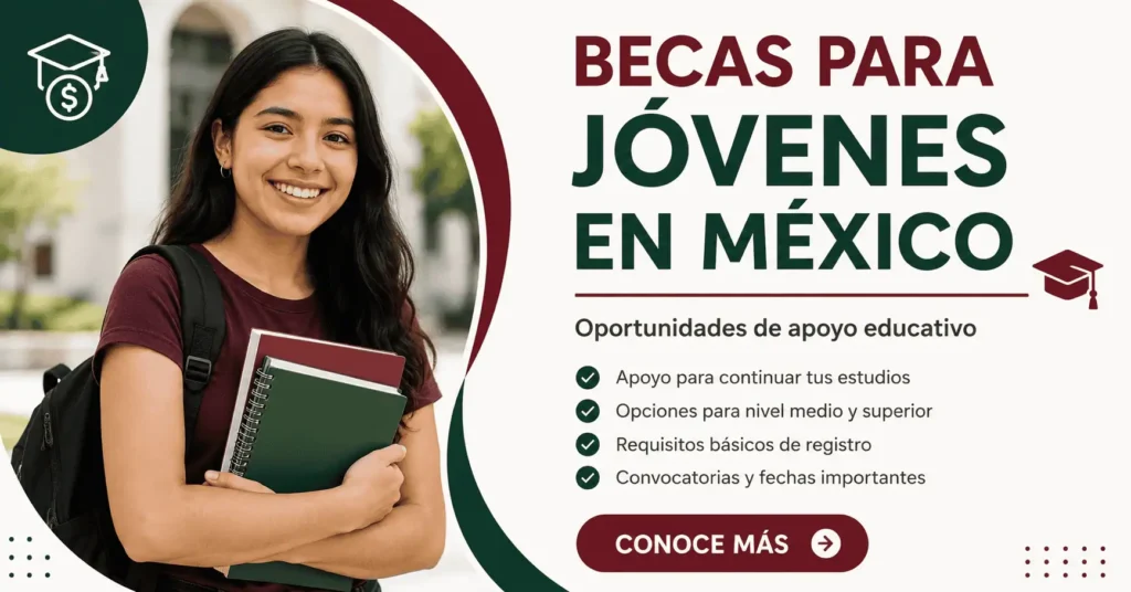 Becas para jóvenes en México