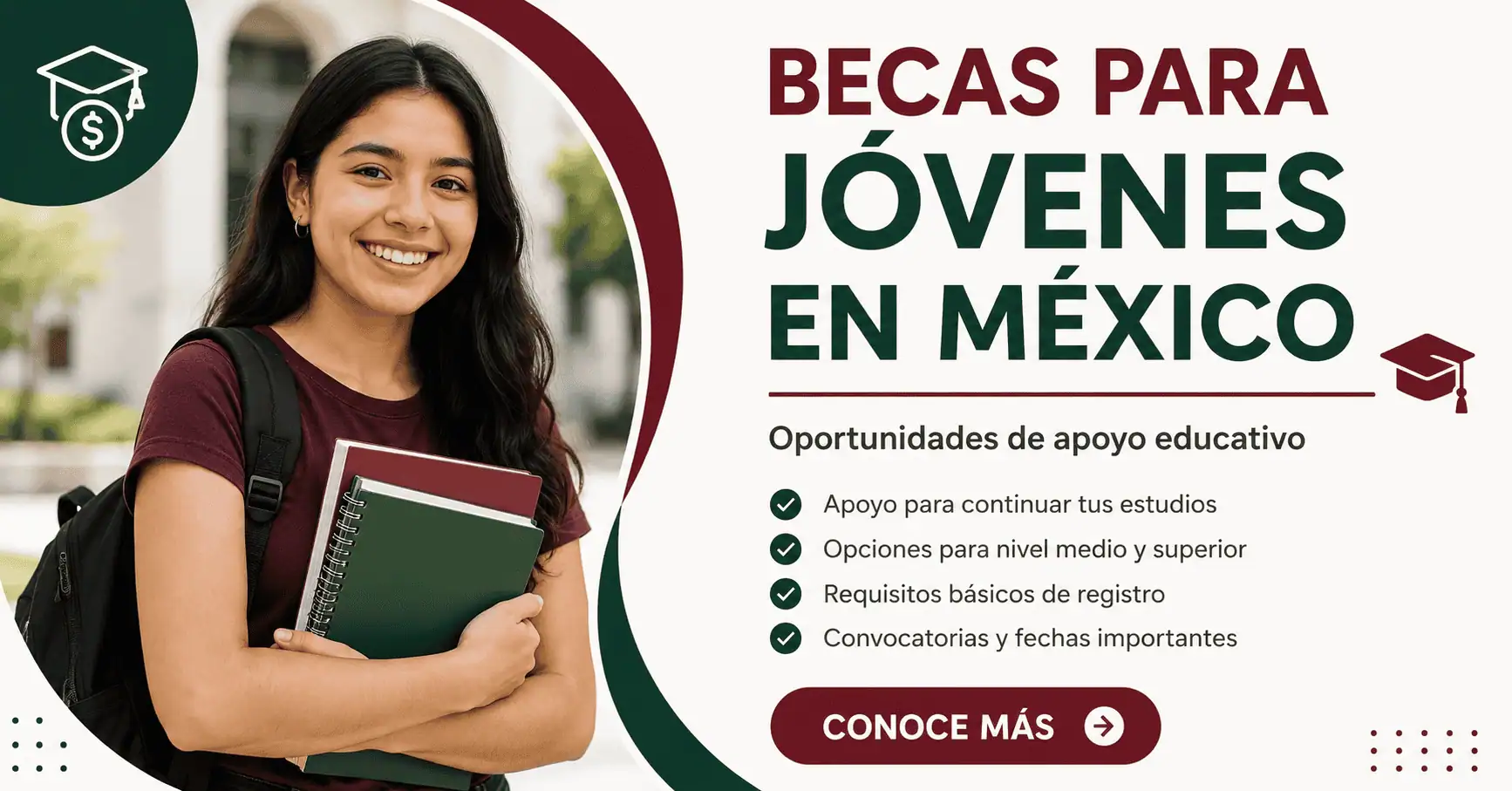 Becas para jóvenes en México