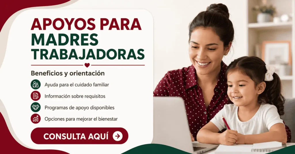 Apoyos para madres trabajadoras